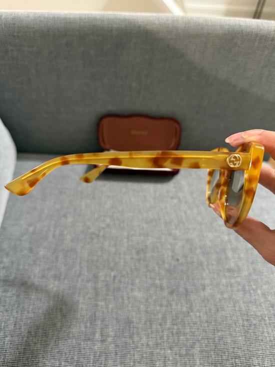 Gucci 55M Cat Eye Sunglasses